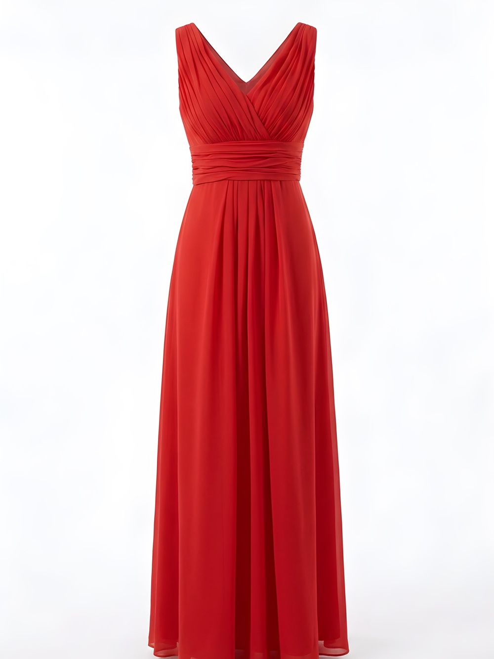 Bill Levkoff Scarlet Sleeveless Maxi Dress